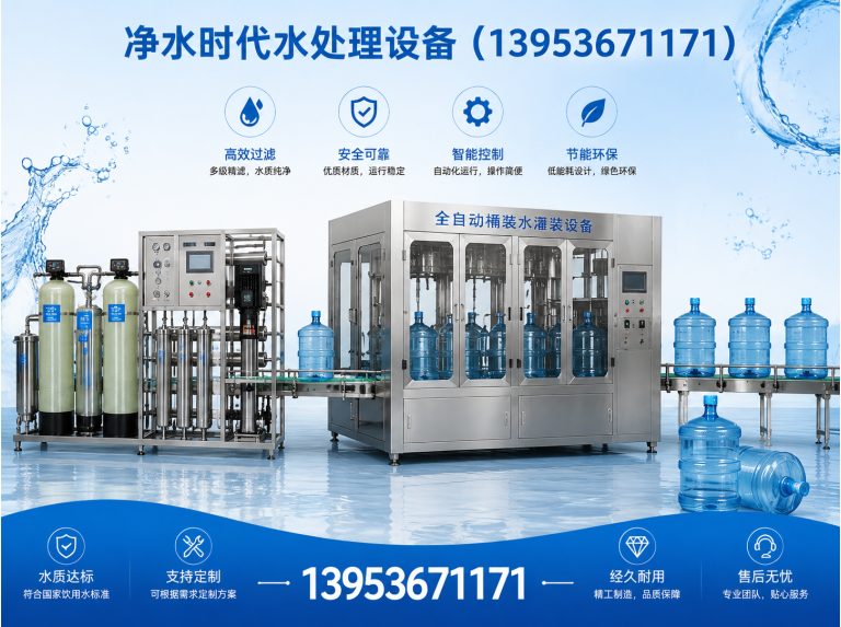 临朐县桶装水设备展示图